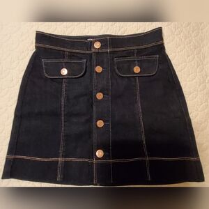 NWT Abercrombie Kids Girl’s A-Line Denim Skirt